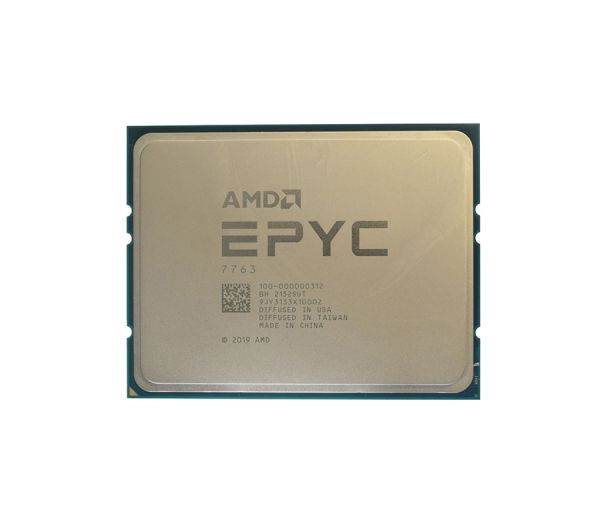 100-000000314-04 - AMD EPYC 7763 64-Core 2.45GHz 256MB L3 Cache Socket SP3 Processor
