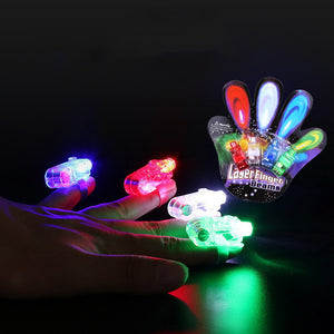 Flashing Finger Light Laser Light Colorful LED Lamp Night Light