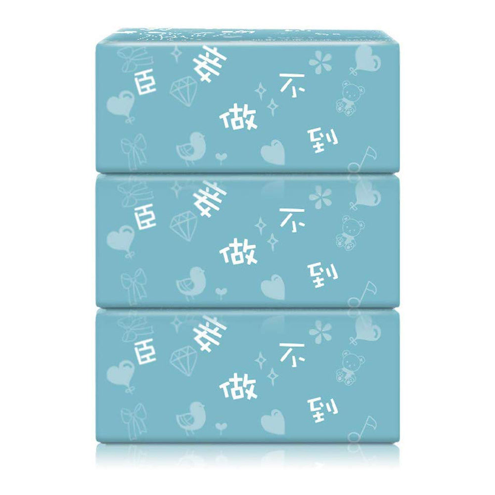 3 Packs Native Wood Pulp Tissue Toilet Paper