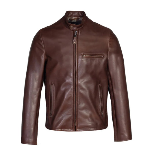 Men's Brown Eclipse Leather Jacket