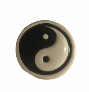 Ceramic Stone Yin Yang Bead Neckace Jewelry