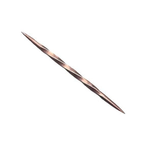 Boles Silver Handmade Copper Cowboy Toothpick – Twisted Metal Hat Pin – Western Hat Accessory Matte Finish – Pack of 1
