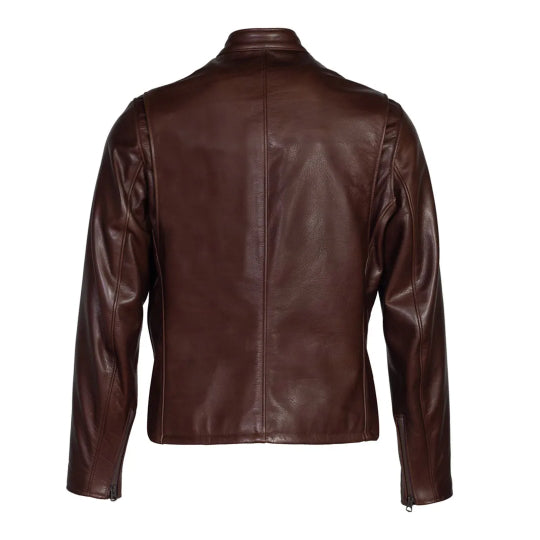 Men's Brown Eclipse Leather Jacket