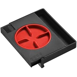 QuietWalk LV Luxury Vinyl, Laminate, or Wood Underlayment (Float, Glue, or Nail) & Bessey AV2 Wood Floor Spacer, 5 to 20 mm, Glass Nylon Red/Black
