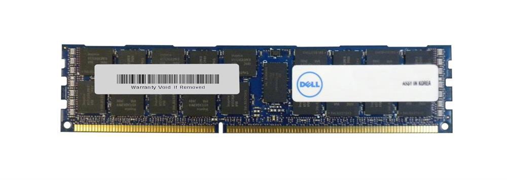 370-ABGX - Dell 16GB 1866MHz DDR3 PC3-14900 ECC Registered CL12 240-Pin DIMM 1.5V Dual Rank x4 Memory Module