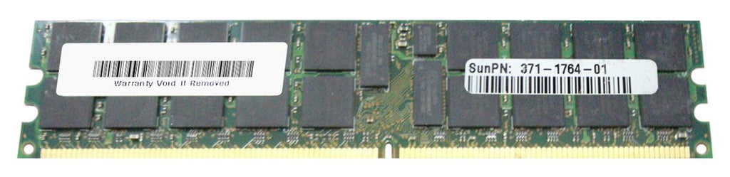 371-1764-01 - Sun 2GB 667MHz DDR2 PC2-5300 ECC Registered CL5 240-Pin DIMM 1.8V Dual Rank x4 Memory Module
