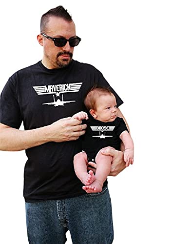 Father Son Matching Shirts | Maverick And Goose | Christmas gift | maverick and goose father son shirts | daddy and me | new baby | matching