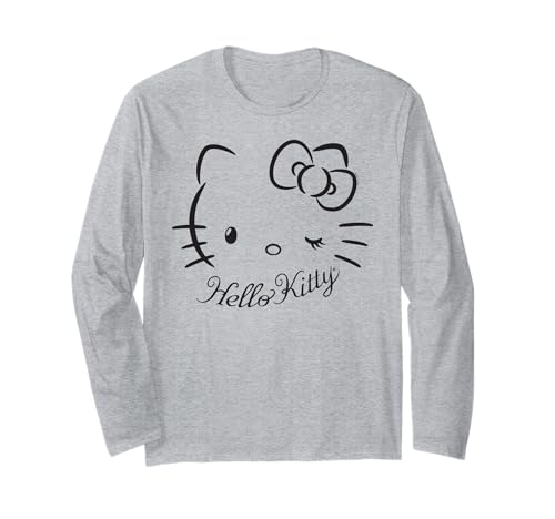 Hello Kitty Winking Long Sleeve T-Shirt