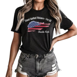 Charlie Kirk Shirt, Political Support T-Shirt, Charlie Kirk Design, Justice Charlie Shirt
