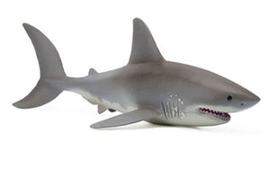SmilerSmile Solid Sea Animals Educational Toys,Simulation Ocean Shark Sea Creature Toy for Toddlers Kids (Great White Shark)