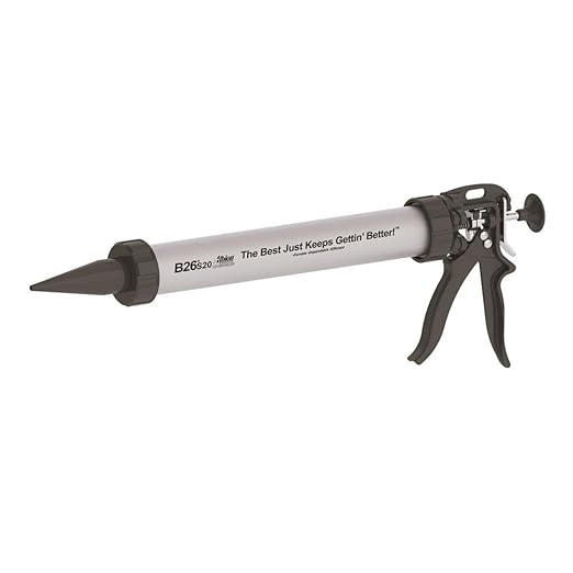 Albion Engineering Company B12S20 B-Line Manual Sausage Caulking Gun, 20 oz, 12:1 Drive