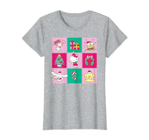Hello Sanrio Friends Christmas Time Tee Shirt T-Shirt