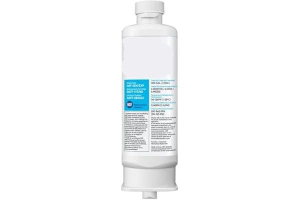 Samsung water filter on a white background