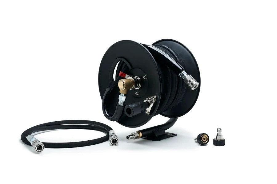 MTM HYDRO 50' PROFESSIONAL- HOSE REEL KIT- 50' BLACK