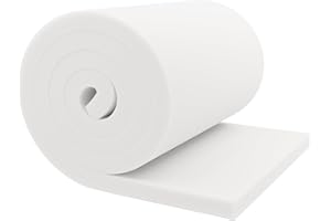 GoTo Foam 1" Height x 24" Width x 72" Length 44ILD (Firm) Upholstery Cushion Made in USA