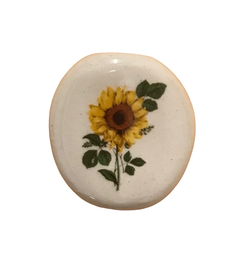 Ceramic Stone Sunflower Bead Neckace Jewelry