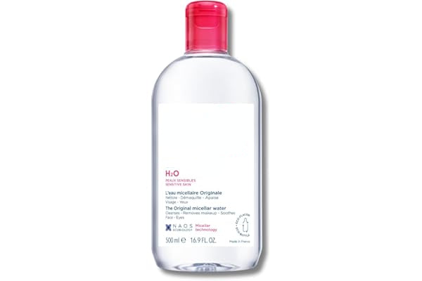 Bioderma Sensibio H2O bottle on a white background