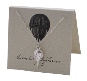 Horseshoe Crab Necklace silver - Semaki & Bird