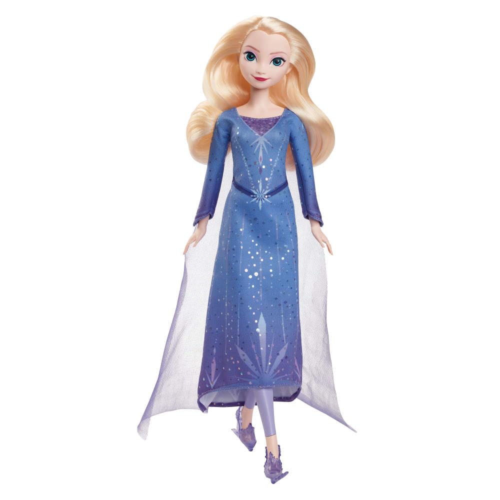 Mattel Disney Frozen Elsa Fashion Doll & Accessories, Ice-Skating Look with Removable Dress & Skates Plus 1 Pair of Shoes, Inspired by Frozen: Winter Festival