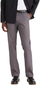 Dockers® Men's Straight Fit Signature Lux Cotton Stretch Khaki Pant, Magnet, 36W x 29L