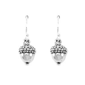 KEVIN N ANNA Sterling Silver Acorn Earrings