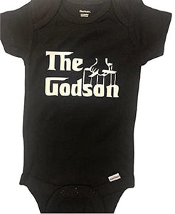 Godson baby onesie ® infant one piece bodysuit Christening baptism clothes godchild shirt clothing