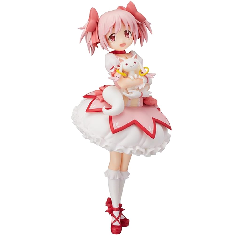 KanameMadoka Figures Anime Kaname Madoka Figure Statues PVC Madoka Kaname Anime Action Figurine for Fans 6.69IN
