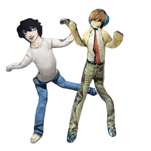 Light Yagami L Figure Plush Anime Twistable Action Figures Doll Cartoon Pillow Posable Anime Figurine Home Sofa Decoration
