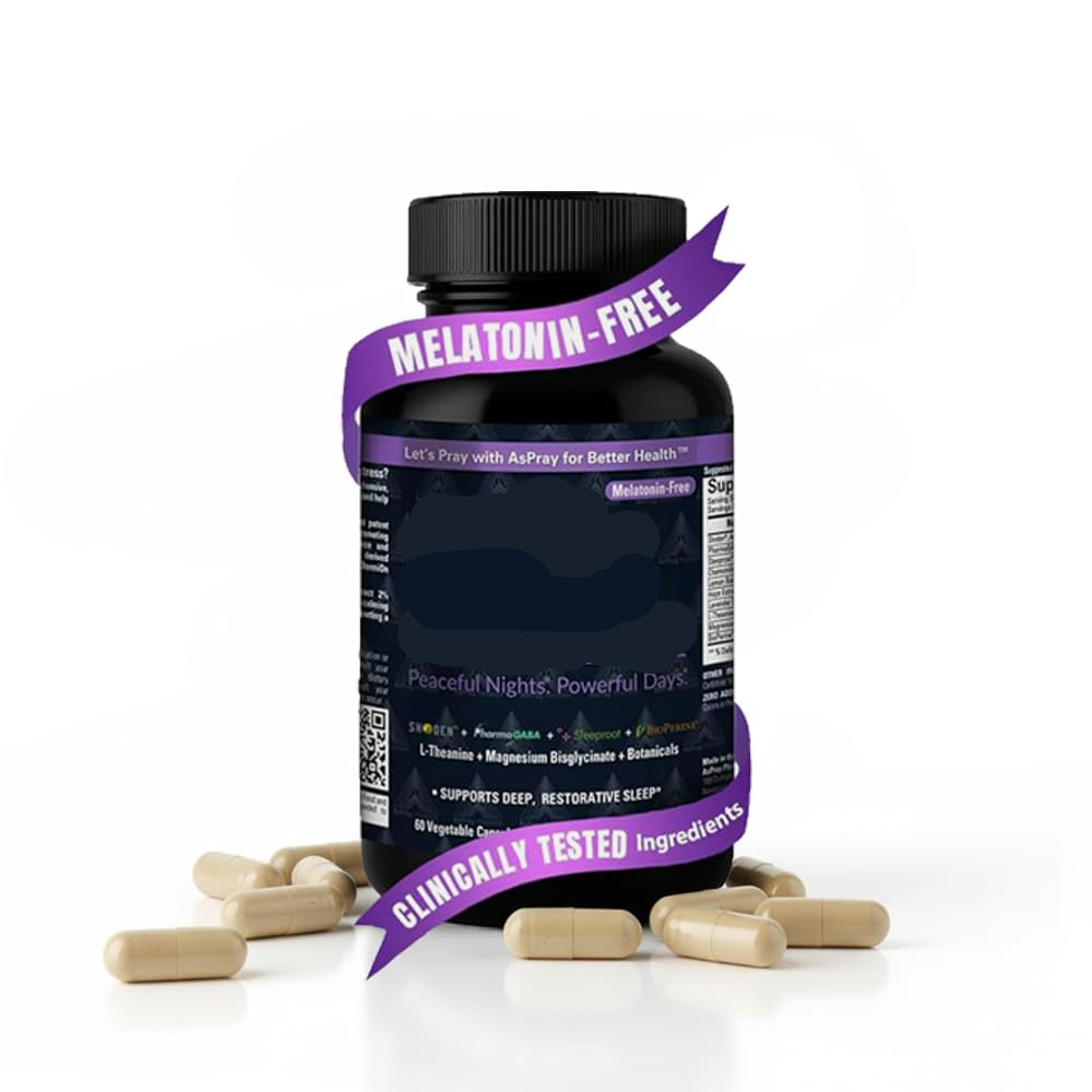 DormiOn sleep aid capsules bottle with purple label on a white background