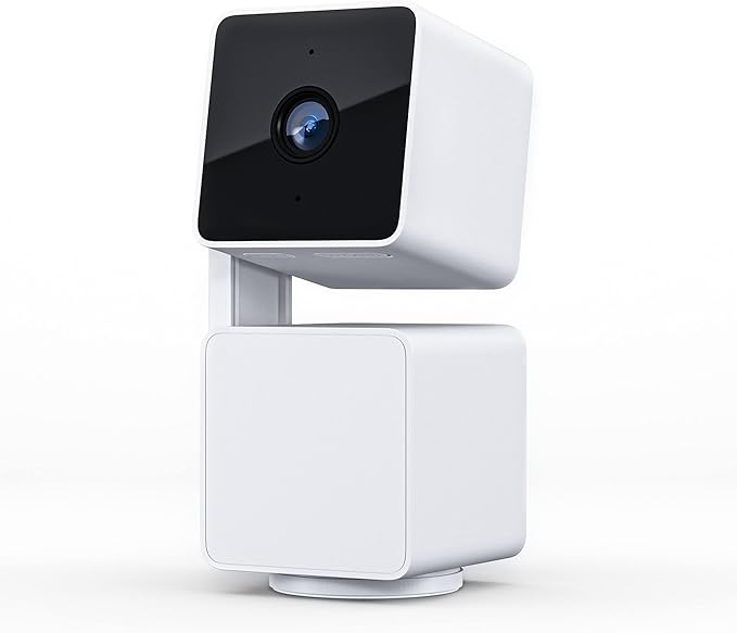 Wyze Lock Bolt, Fingerprint Keyless Entry Door Lock & Cam Pan v3 Indoor/Outdoor IP65-Rated 1080p Pan/Tilt/Zoom Wi-Fi Smart Home Security Camera & Cam OG 1080p HD Wi-Fi Security Camera