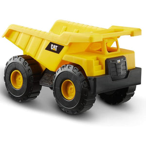 CAT Construction Toys, CAT Dump Truck Toy Construction Vehicle – 10" Plastic Action Vehicle with Articulated Buckets for Indoor & Outdoor Play. Ages 3+