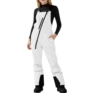 nhApmj Girls Snow Pants Lightweight Waterproof Insulated Ski Bibs Kids Winter Warm Multi Pockets Adjustable Straps Snowboard Overalls Snowsuit