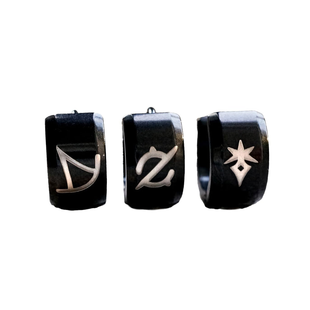 TimJeweler Final Fantasy Job Icon Ear Cuff Earrings