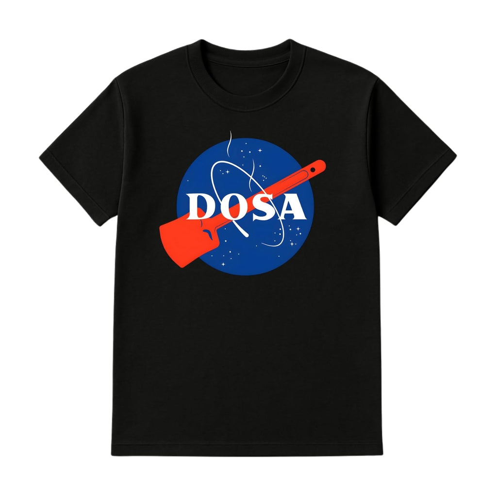 Funny DOSA NASA T-Shirt – DOSA Themed NASA – Dosa Tshirt Like NASA – Funny Indian Gift- Indian Desi Shirt- Desi Apparel Tshirt Multi