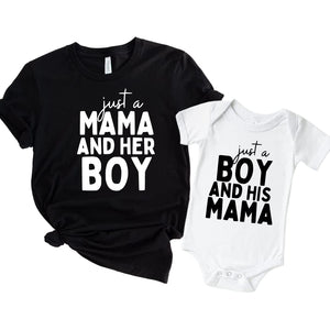Salt and Light Btq Mommy and Me Matching Outfits, Mom and Son Shirts, Mama Bear and Cubs, First Mothers Day Gift, White, 100% Cotton, Unisex, Newborn, Short Sleeve, Crew Neck, USA Made