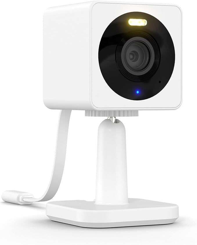 Wyze Lock Bolt, Fingerprint Keyless Entry Door Lock & Cam Pan v3 Indoor/Outdoor IP65-Rated 1080p Pan/Tilt/Zoom Wi-Fi Smart Home Security Camera & Cam OG 1080p HD Wi-Fi Security Camera