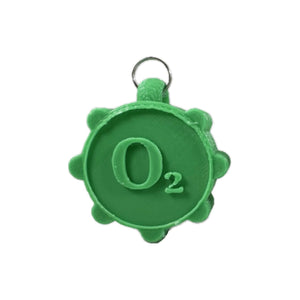 3DMips Oxygen Tank Opener Keychain | For First Responders, EMTs, Paramedics, Fire Fighters, Nurses, Medical & More.!