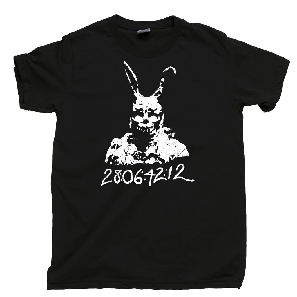 Donnie Darko T Shirt 28 06 42 12 Frank Bunny Rabbit Man Suit Science Fiction Thriller Movie Tee Multiple Colors