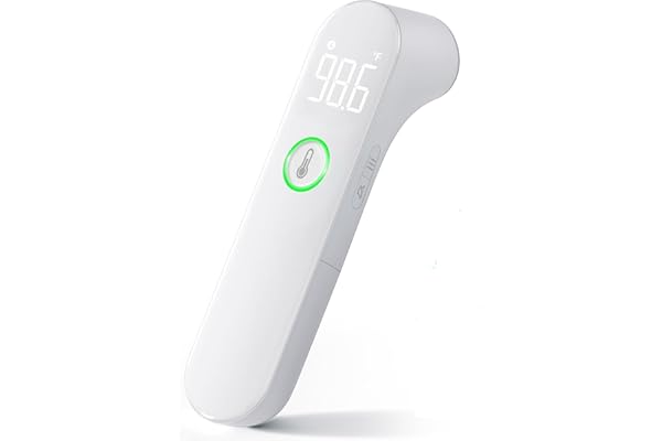Thermometer for Adults and Kids, Fast Accurate Baby Thermometer, Fever Alarm & Mute Mode, Baby Essentials - Lifetime Support