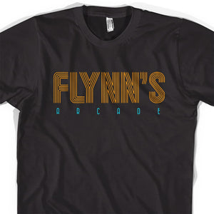 Tron Flynns Arcade Shirt 80s Sci Fi Movies Tshirt 1980s Movie Gifts Tron T Shirt Black