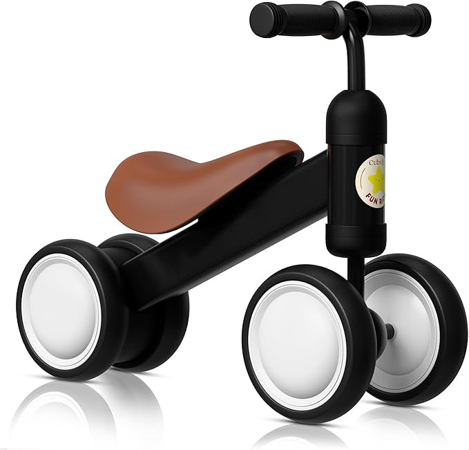 Purple Baby Balance Bike for 1-3 Year Old Boy Girl Gifts, 12-36 Month Toddler Balance Bike, No Pedal Soft Seat First Ride on Toys for Toddler 1-3- Easy to Assemble- Video Guide Included