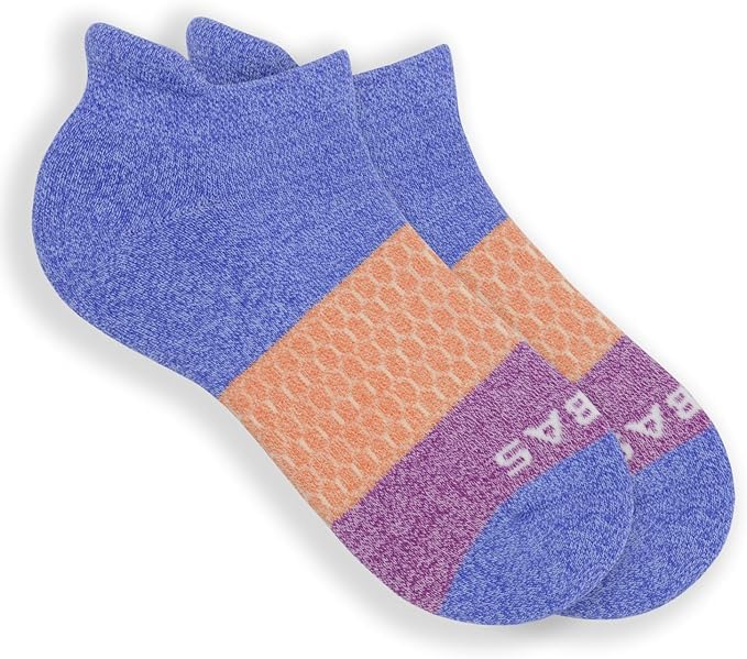 Bombas Women's Ankle Socks (Violet/Fuchsia, Medium)