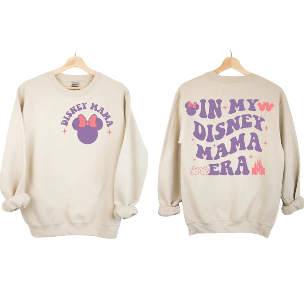 in My Mom E.ra Shirt Mom Shirt M Mouse Mom Sweater Front and Back Hoodie Mama Sweatshirt Mothers Day Tee Gift for Mommy