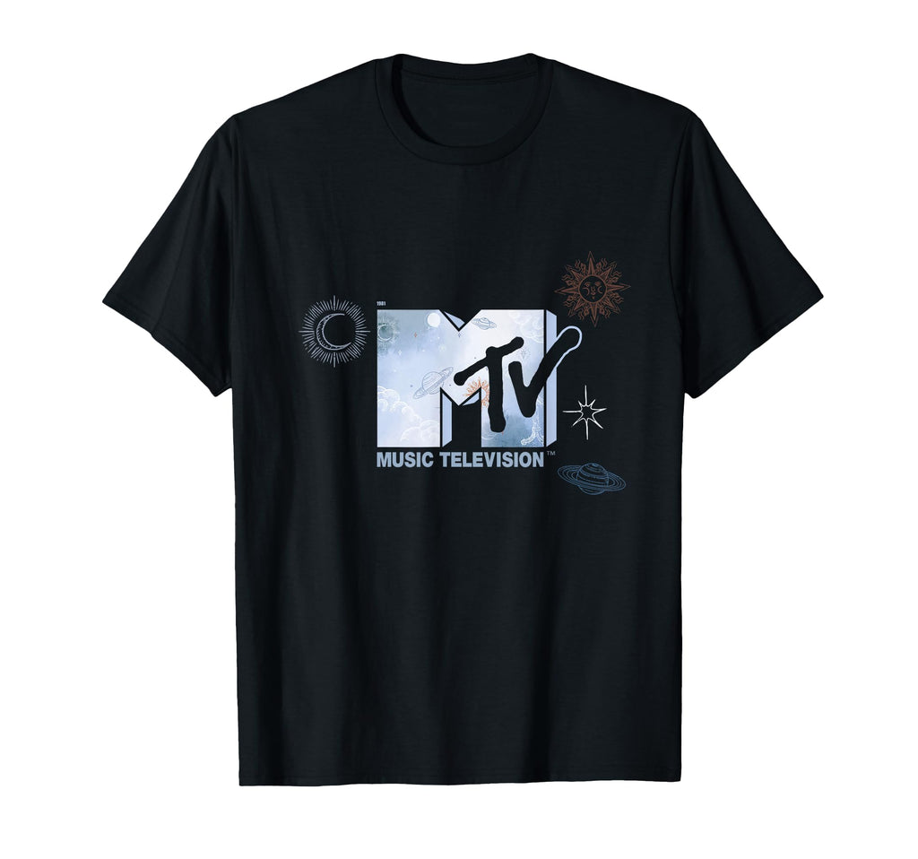 Mademark x MTV - Official MTV 1981 with an hand painted Sky in Background T-Shirt