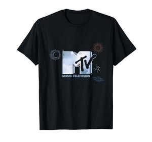 Mademark x MTV - Official MTV 1981 with an hand painted Sky in Background T-Shirt