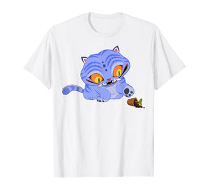Kpop Demon Hunters Halloween Derpy Playing with Plant Vase T-Shirt
