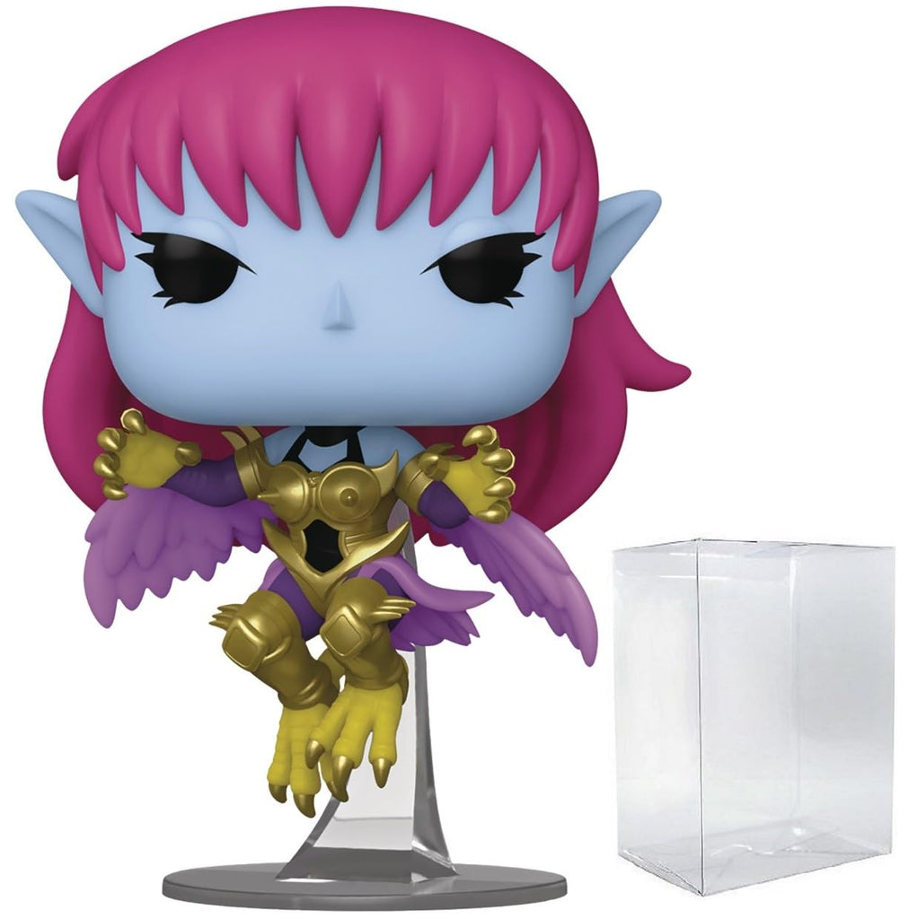 POP Yu-Gi-Oh! - Harpie Lady Gold Armor Limited Edition Chase Funko Vinyl Figure (Bundled with Compatible Box Protector Case), Multicolor, 3.75