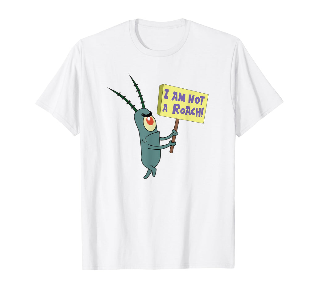 Mademark x SpongeBob SquarePants - Plankton - I am Not a Roach! T-Shirt