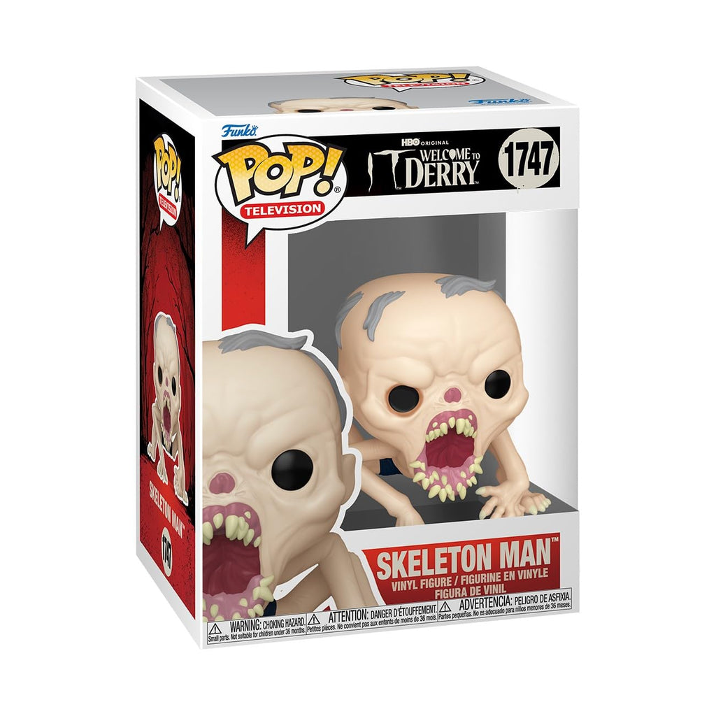 Funko Pop! TV: Welcome to Derry - Skeleton Man - IT - Collectable Vinyl Figure - Gift Idea - Official Merchandise - Toys for Kids & Adults - Horror Fans - Model Figure for Collectors and Display