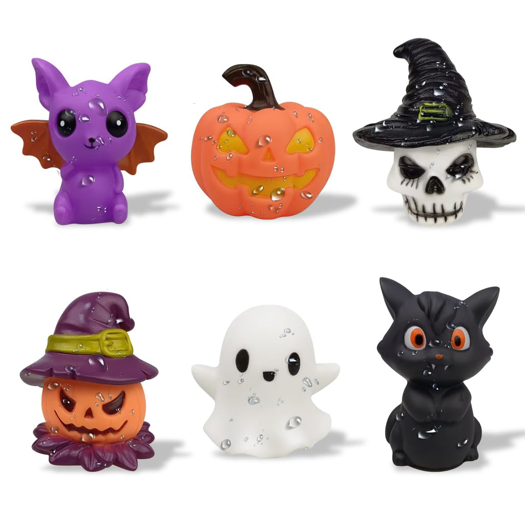 Anditoy 6 Pack Halloween Bath Toys Halloween Toys for Kids Toddlers Halloween Party Favors Halloween Treat Bags Gifts
